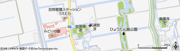 佐賀県佐賀市兵庫町渕1950周辺の地図