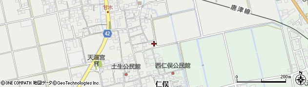 佐賀県小城市三日月町久米1543周辺の地図