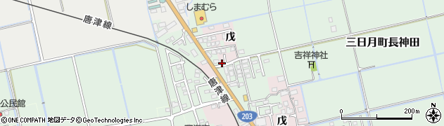 佐賀県小城市戊774周辺の地図