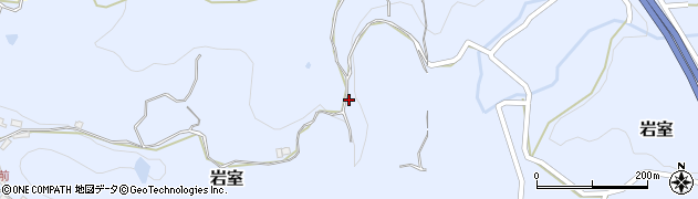 大分県玖珠郡玖珠町岩室377周辺の地図