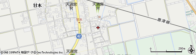 佐賀県小城市三日月町久米1659周辺の地図
