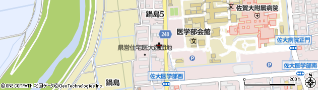 日本強運堂株式会社　佐賀支店周辺の地図