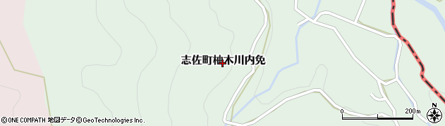 長崎県松浦市志佐町柚木川内免周辺の地図