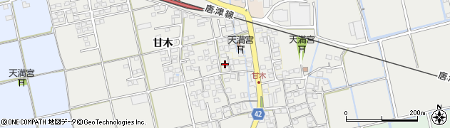 佐賀県小城市三日月町久米1954周辺の地図