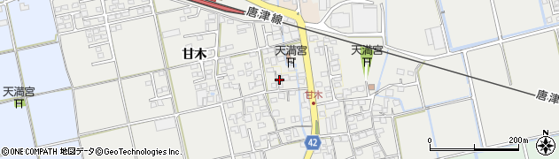 佐賀県小城市三日月町久米1955周辺の地図