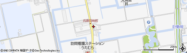 佐賀県佐賀市兵庫町渕2816周辺の地図