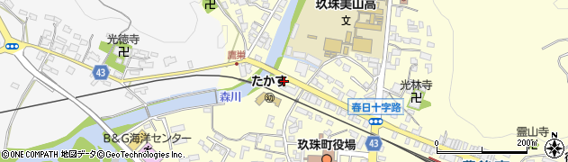 大分県玖珠郡玖珠町帆足221周辺の地図