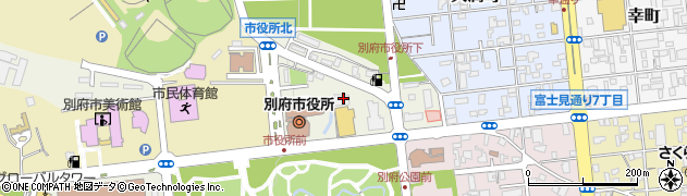 豊和銀行別府支店 ＡＴＭ周辺の地図