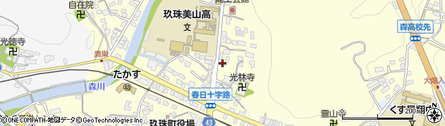 大分県玖珠郡玖珠町帆足157周辺の地図