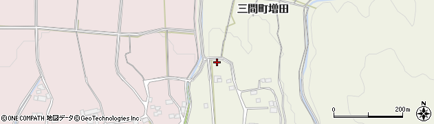 愛媛県宇和島市三間町増田84周辺の地図