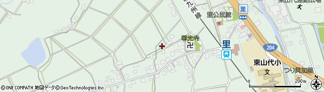 佐賀県伊万里市東山代町里362周辺の地図