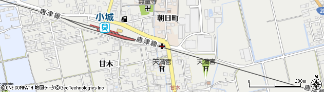 佐賀県小城市三日月町久米1982周辺の地図