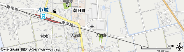佐賀県小城市三日月町久米1689周辺の地図