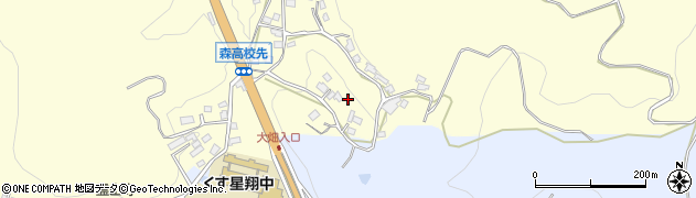 大分県玖珠郡玖珠町帆足571周辺の地図