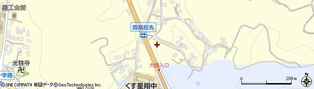 大分県玖珠郡玖珠町帆足549周辺の地図