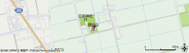 佐賀県小城市三日月町長神田499周辺の地図