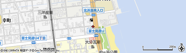 くら寿司別府店周辺の地図