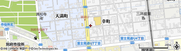 ユミ・バレエ・アカデミー別府スタジオ周辺の地図