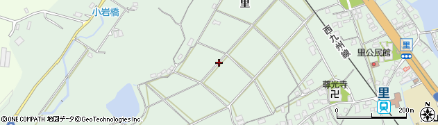 佐賀県伊万里市東山代町里周辺の地図