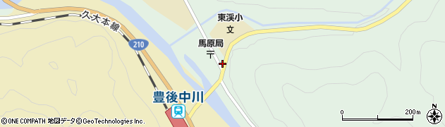 大分県日田市天瀬町馬原4069周辺の地図
