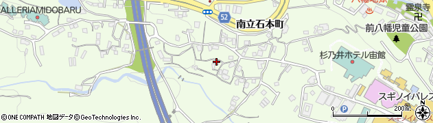 大分県別府市南立石1356周辺の地図