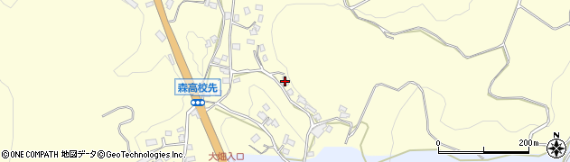 大分県玖珠郡玖珠町帆足679周辺の地図