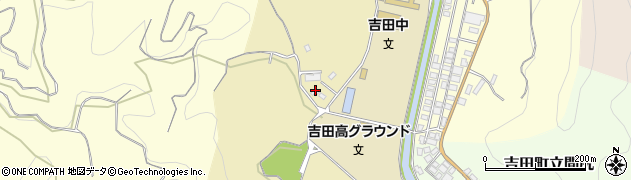 愛媛県宇和島市吉田町鶴間新210周辺の地図