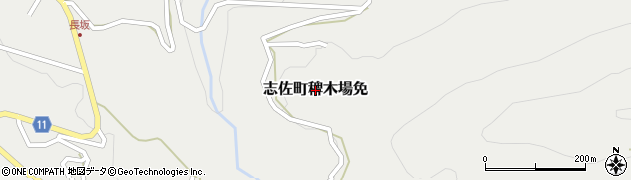 長崎県松浦市志佐町稗木場免周辺の地図