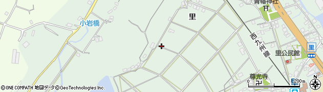 佐賀県伊万里市東山代町里305周辺の地図