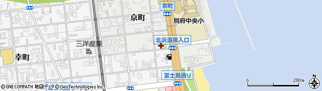 快活CLUB 別府店周辺の地図