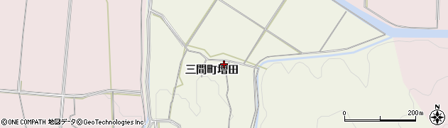 愛媛県宇和島市三間町増田29周辺の地図