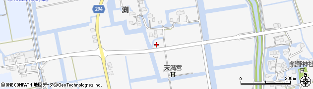 佐賀県佐賀市兵庫町渕2391周辺の地図