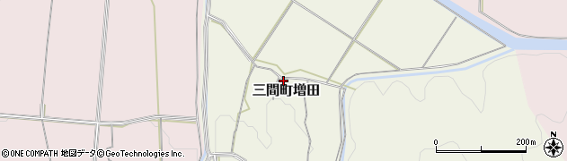 愛媛県宇和島市三間町増田34周辺の地図