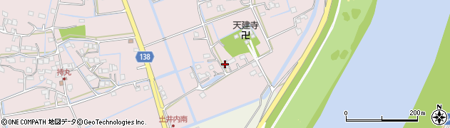 佐賀県三養基郡みやき町天建寺1743周辺の地図