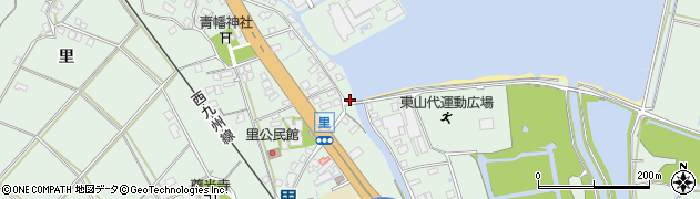 佐賀県伊万里市東山代町里180周辺の地図