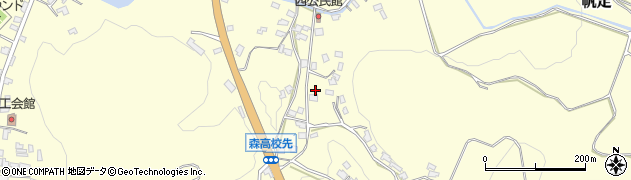 大分県玖珠郡玖珠町帆足728周辺の地図