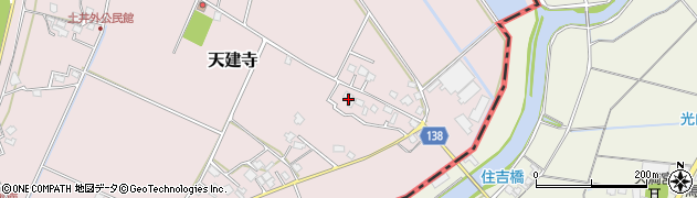 佐賀県三養基郡みやき町天建寺3368周辺の地図