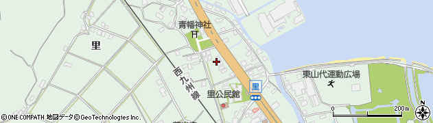 佐賀県伊万里市東山代町里195周辺の地図