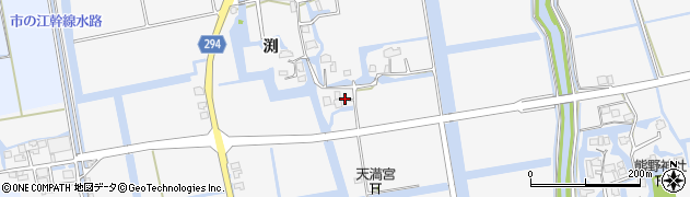 佐賀県佐賀市兵庫町渕2435周辺の地図