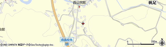 大分県玖珠郡玖珠町帆足780周辺の地図