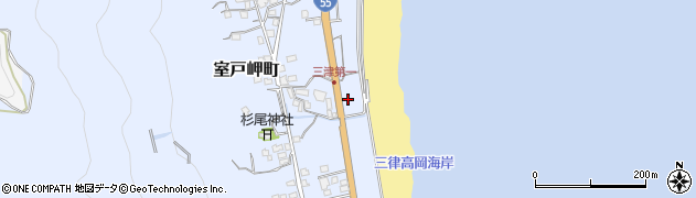高知県室戸市室戸岬町2499周辺の地図