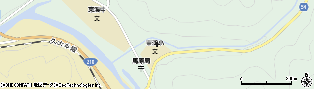 大分県日田市天瀬町馬原4013周辺の地図