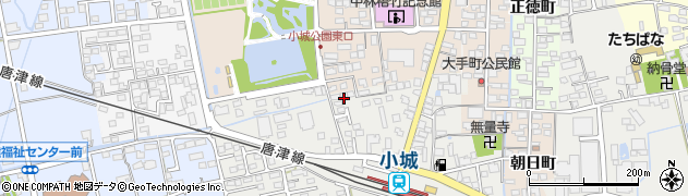 佐賀県小城市三日月町久米2124周辺の地図
