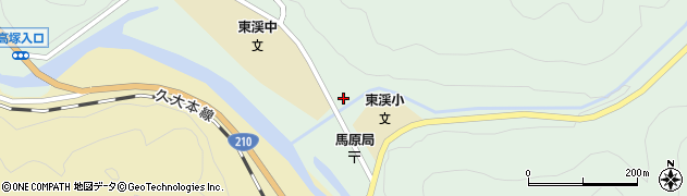 大分県日田市天瀬町馬原2290周辺の地図