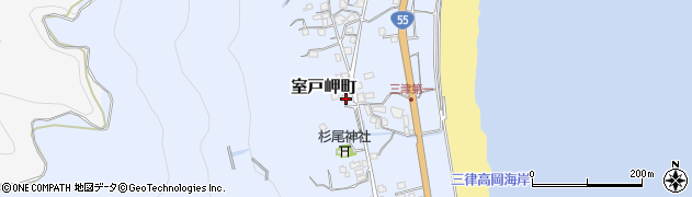 高知県室戸市室戸岬町2514周辺の地図