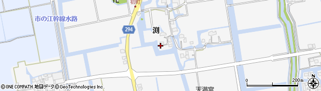 佐賀県佐賀市兵庫町渕2527周辺の地図
