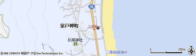高知県室戸市室戸岬町2488周辺の地図