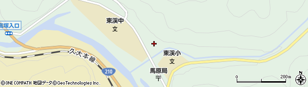 大分県日田市天瀬町馬原2301周辺の地図