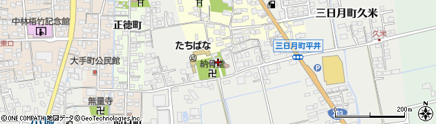 修善院周辺の地図