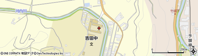 愛媛県宇和島市吉田町鶴間新200周辺の地図